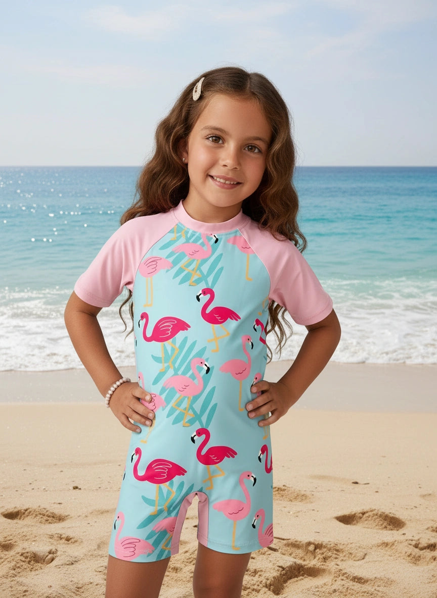 Flamingo Swimming Suit